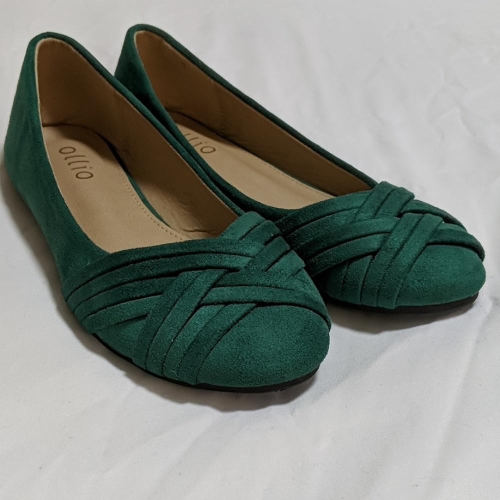 Faux Suede Flats